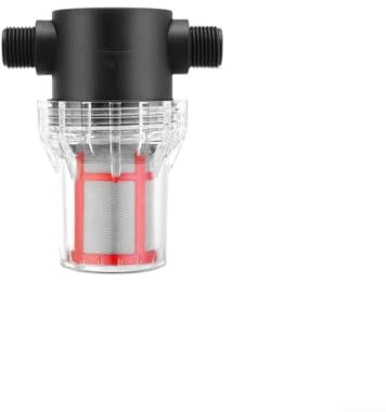 Wasserfilter Vorfilter mit Sieb 100/200 Mesh für Gartenpumpe und Bewässerung transparent(1/2in-200 mesh)