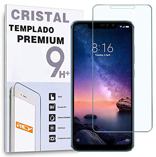 Protector de Pantalla para XIAOMI REDMI Note 6 Pro, Cristal Vidrio Templado Premium