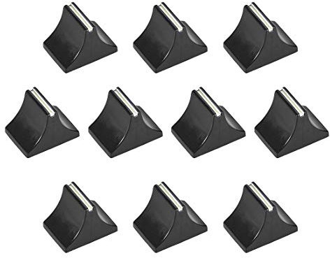 Sourcing Map Gerades Schiebe-Potentiometer, Push-Pull-Kappe für Lautstärkeregler, Bühnenbeleuchtung, Dimmkappe, 10 Stück