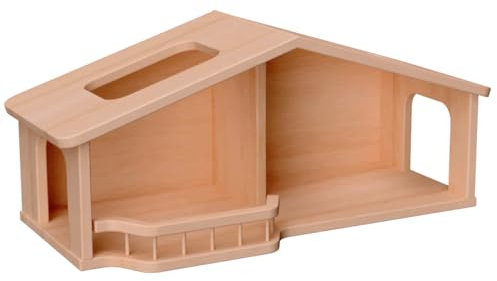 Puppenhaus ELSA | Kinder-Holz-Puppenstube | Bauernhof | Kinder-Holz-Bauernhof | 5030