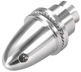 sourcing map RC Flugzeug Spinner Propeller Adapter Saver für Shaft Brushless Motor (4mm Aperture und 6mm Output Axle)
