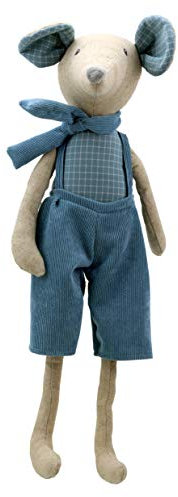 Wilberry WB004232 Maus Plüschtier, blau