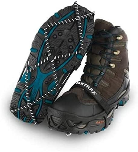 Yaktrax Pro Spikes Black L, Schwarz