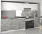 Tarraco Comercial Muebles de Cocina Uniqa Blanco/Gris