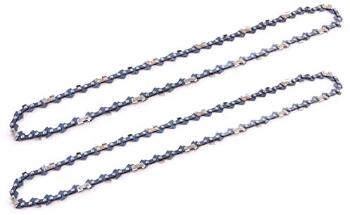 MAXMAN 16-Inch(40.64 cm) Chainsaw Chain - 57 Drive Links, 3/8 LP, 0.050(1.3 mm) Gauge, 2 Pack - Compatible for Chainsaw Echo, Ryobi, Shindaiwa, Tanaka.