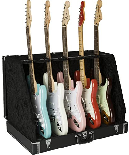 Fender Classic Series 5 Guitar Case Stand Black - Guitar Stand