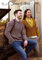 James Brett Aran Knitting Pattern Cable Knit Ladies Cardigan & Mens Sweater (JB851)