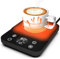 MYMULIKE Elektrischer Kaffeewärmer mit 9 Temperatureinstellungen,1~12H Auto Shut Off für Tassenwärmer Getränkewärmer für Kakao MilchIdeale Kaffeegeschenke Zubehör Cup Warmer (Schwarz)