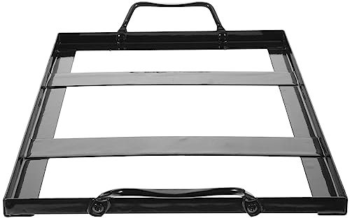 Yardenfun Salzregal Bratplatte Kochen Tablett Für Salzblöcke Salzblock-kochplatte Grill Himalaya-salzplatte Halter Für Himalaya-salzblöcke Backgeschirr Teller Schreibtisch Stein Emaille