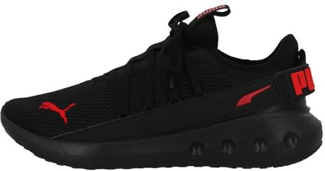 PUMA Softride Carson Fresh, Road Running Shoe Unisex - Adulto, Puma Black for all Time Red, 37.5 EU
