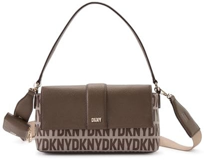 DKNY Women's Casual Demi Shoulder Bag, Beige