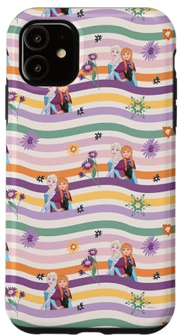 iPhone 11 Disney Princess Frozen Elsa and Anna Spring Flowers Easter Case