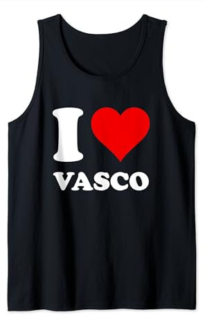 Cuore rosso Amo Vasco Canotta