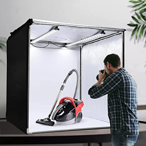 ZHCHAO Photography Light Box 80cm Folding Softbox Bi Color wiht 5 Colors Background Photo Box for Studio Shooting Tent Lightbox