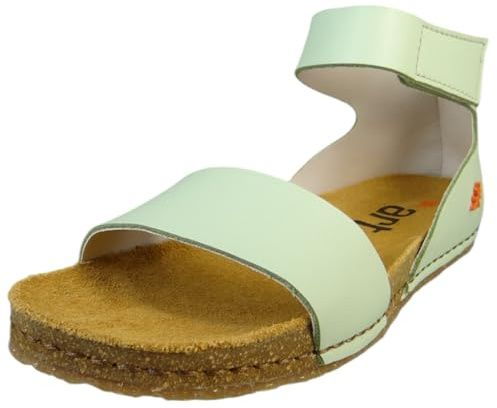 ART Damen 0382 Creta Flache Sandale, lindgrün, 36 EU