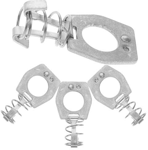 Gatuida Lot De 4 Loquets De Porte Élégants Pour Camping-car Antirouille Pour Bouteille De Camping
