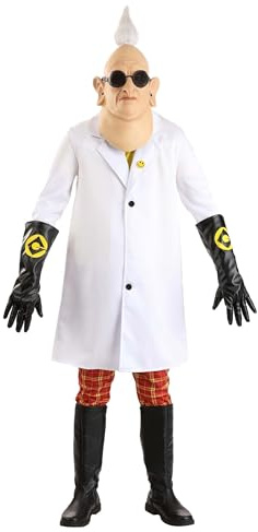 Adult Dr. Nefario Despicable Me Fancy Dress Costume | Movie Fancy Dress Costumes Large White