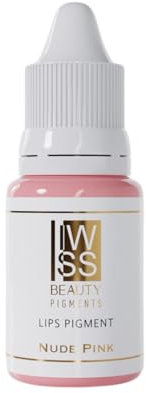 Permanent Makeup Lippen Farbe Nude Pink, IWSS Beauty Farben 6 ml, Lippen Pigmente, REACH PMU Farben, Tattoo Farben, PMU Zubehör, PMU Lippenpigmentierung,Nude Lips PMU Pigment, Nude PMU Pigment.