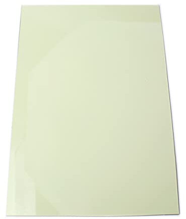 DIKACA Blankes Pickguard-Material Teile Gitarren-Pick-Guard Gitarren DIY Material Gitarren Pickguard Material Gitarrenpick Zubehör Pickguard-Rohlinge Gitarren-Schlagplattenmaterial Green