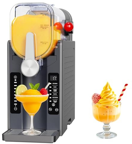 WDDEYYDS Profi Slush & Smoothie Machine - 1,6 l Hochleistungsmixer, Eisfreies Mixen, 6 Programme (Cocktails/Slushies/Milkshakes), EIN-Tasten-Reinigung