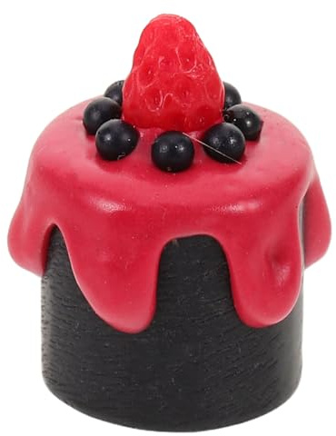 UPKOCH Mini Gâteau Modèle Décoration Faux Gâteau Miniature pour Factice Accessoire Photo De Simulation