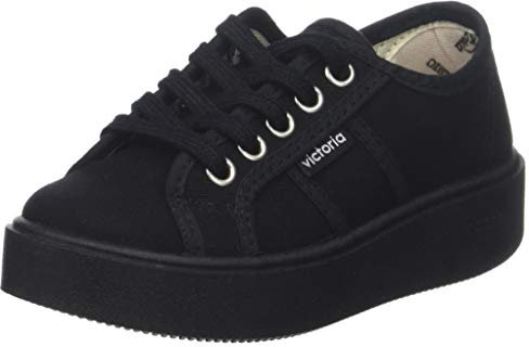 victoria Plataforma Basket Utopia Lona Monocromo 1260111-WOMEN para Mujer Negro 35