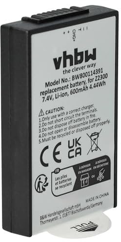 vhbw 1x Akku kompatibel mit Polaroid Z230E, Z2300, CZA-05300 Pogo Kamera (600 mAh, 7,4 V, Li-Ion)