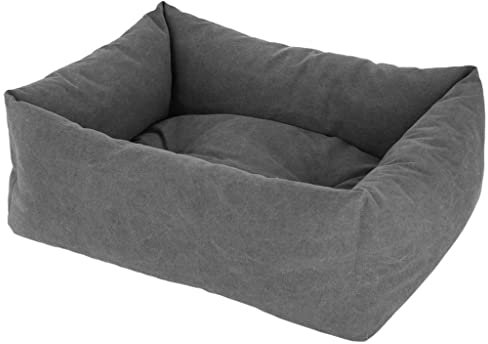 Kerbl Pet Kuschelbett Lucca grau, 60x70 cm