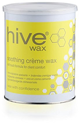 Hive Of Beauty 800g Natural Honey Wax For All Hair Types With Easy Application (HOB1054 Soothing Creme Wax)