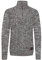 !Solid SDPankraz Herren Strickpullover Troyer Grobstrick Pullover mit Zopfstrickmuster Reißverschluss 100% Baumwolle Regular fit, Größe:XL, Farbe:Coffee Bean (5973)