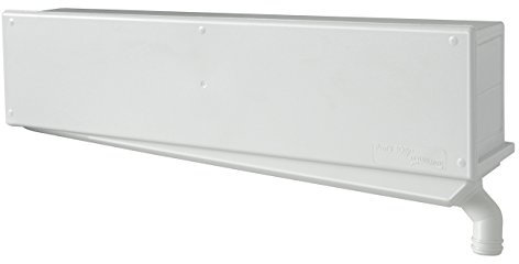 La Ventilazione FSPBD Cassetta Predisposizione Impianti con Scarico Condensa a DX, Bianco