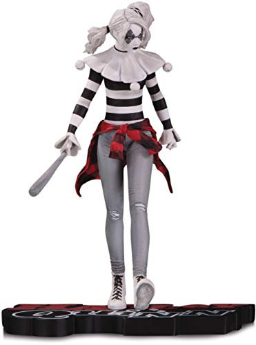 DC Direct Statue Harley Quinn 1:10 Rouge, Blanc et Noir par Steve Pugh