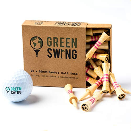 Green Swing 60 mm Natural Edition Golf-Tees