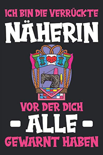 Nähen Nähmaschine Schneider Hobby Handarbeit Nadel Notizbuch: Nähen Zubehör | Nähen Buch