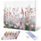 SUMGAR Malen nach Zahlen Blumen Erwachsene Bunt DIY Öl Leinwand Gemälde Set für Anfänger Senior Acrylic Malen Malerei Heimwerk 40x50cm mit Rahmen für Weihnachten Paar Freund Geschenk