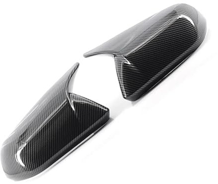 DELLEN Links Rechts Rückspiegel Tür Seite Spiegel Abdeckung for Ford for Mustang 2015-2022 FR3B-17683 FR3Z-17682