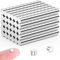 FINDMAG 50 Stück 4 mm x 3 mm Mini Magnet Stark, Kühlschrankmagnete, Rund Magnete Klein, Magnete für Magnettafel, Whiteboard Magnet für Handwerk, Zuhause, Büro, Fotos