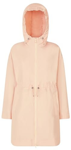 Geox W Bulmya Parka Lungo Giacca, Cammeo Rose, 46 Donna