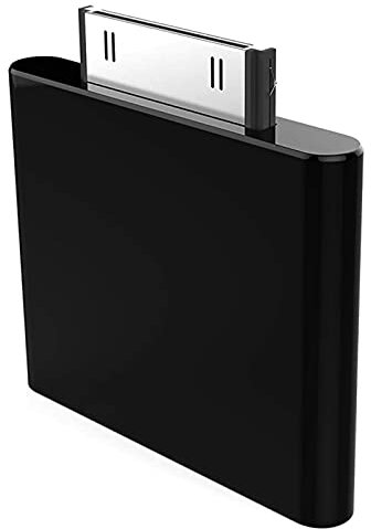 Transmisor Bluetooth para iPod Classic, conector adaptador Bluetooth Plug and Play para iPod Classic de 160 GB, adaptador Bluetooth compatible con iPod Classic y iPod Nano (negro)