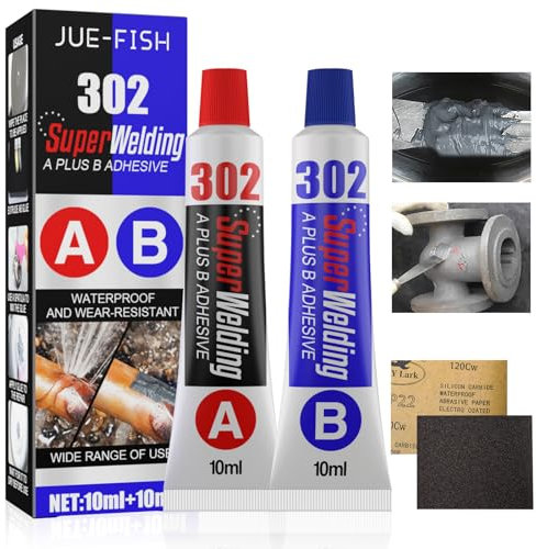 INBOLM Magic Repair Glue - Industrial Heat Resistant Super Glue for Metal Welding & Filler
