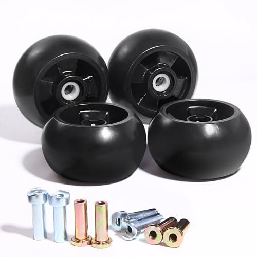 Kit di 4 ruote per trattorini John Deere da 121,9 cm, 137,2 cm, 157,5 cm, 182,9 cm, 152,4 cm, trattori da giardino, ricambio # AM125172 AM124706 210-300