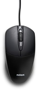Nilox Maus MOUSB1011 Schwarz