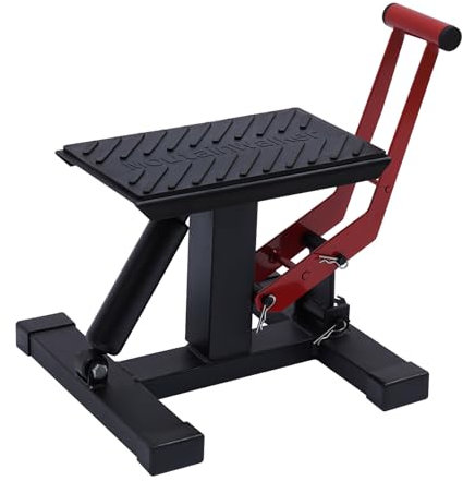 Motorradbock Motorrad Heber Montageständer Motorradheber Montagebock Hubständer Cross Enduro Trial Motocross bis 150Kg Motorrad Ständer