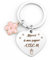 Cadeau Maitresse D'École Cadeau Merci Maitresse Cadeau Aesh Porte Cle Maternelle Cadeau Atsem Cadeau De Fin D'année Maitresse Cadeau Départ Retraite Maitresse Cadeau Saint Valentin Femme Pour Atsem
