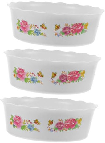 PAMINGONO 9piezas Hidropónico De Plástico Contenedor Decorativo Decoración De y Jardín