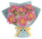 Apricot Lamb Calliopsis Bouquet Strauß Blume Plüschtiere für Kinder, weiche niedliche Kuscheltier für Baby Mädchen und Jungen, Flauschige Calliopsis BouquetRot 29 cm