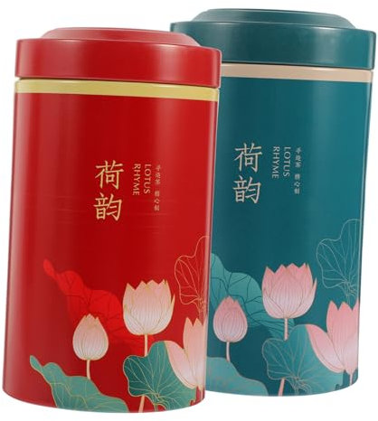CRILSTYLEO 2St Container Tee Behälter Für Losen Tee Tee-kaffee-zuckerdose Luftdicht Teaeve Teetasse Mit Sieb Teebehälter Für Den Haushalt Grüner Tee Beutel Kanister Teefilter Edelstahl