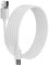 pluX Cavo USB 2.0 Hi-Speed USB A a Micro USB, bianco, lunghezza 5 m