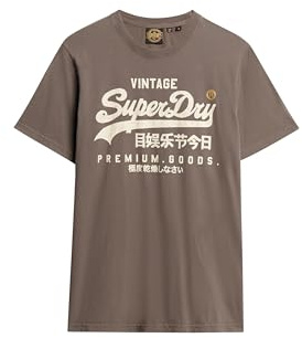 Superdry Men's Vl Workwear Relaxed Tee Undershirt
