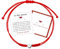 FANCIBAND Regalo San Valentino per Lei, Bracciale Filo Rosso con Cuore, Braccialetti Rossi Portafortuna Donna Regalo per Fidanzata Moglie Coppia Anniversario Compleanno Matrimonio Natale